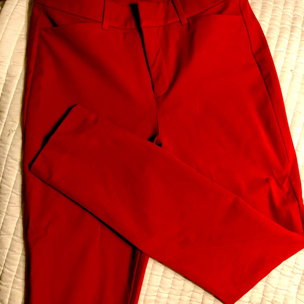 Old Navy Red Pixie Pants Size 8